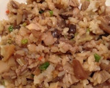 お正月料理リメイク煮しめと豚の角煮炒飯作り方3写真