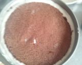 チョコバナナムースのデコレーションケーキ作り方7写真