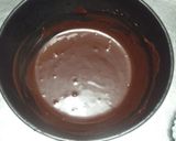 チョコバナナムースのデコレーションケーキ作り方10写真