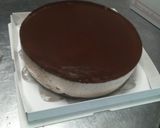チョコバナナムースのデコレーションケーキ作り方12写真