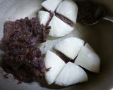 あん入り餅で・簡単ぜんざい作り方4写真
