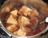 豚もも肉ブロックの　角煮作り方3写真