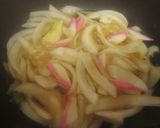 セリ（七草）と玉ねぎの卵とじ♡丼にも作り方3写真