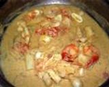 シーフード*クリーミー*パスタ～カレー風味～作り方4写真