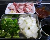 トンケチャ(豚肉のケチャップソース焼き)作り方1写真