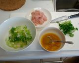 手抜き親子丼作り方1写真