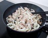 【やわらか茄子のポークチャップ】子どもも喜ぶ☆作り方4写真