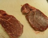 簡単シンプル☆牛ヒレ肉の素敵なステーキ☆作り方1写真