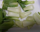 鱈と豆腐とチンゲン菜の3点鍋作り方6写真