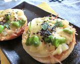 じゃが芋と枝豆の醤油麹和トースト作り方7写真