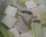 鱈と豆腐とチンゲン菜の3点鍋作り方11写真