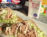 ツナキャベツトースト・朝食5分クック❤作り方4写真