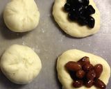 残り物の黒豆煮豆で*豆ぱん作り方4写真