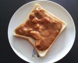 レトルトで簡単☆チーズカレートースト作り方1写真