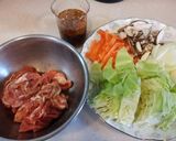野菜たっぷり！豚肉のしょうが焼き♪作り方1写真