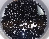 ツヤツヤ黒豆作り方1写真