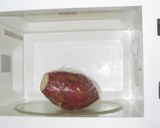 レンジでできるさつま芋とりんごのきんとん作り方3写真