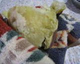 レンジでできるさつま芋とりんごのきんとん作り方4写真