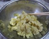 レンジでできるさつま芋とりんごのきんとん作り方6写真