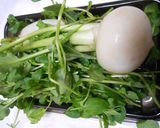 鶏肉と春の七草のチャーハン作り方2写真