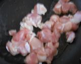 鶏肉と春の七草のチャーハン作り方6写真