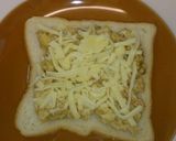 朝食に！カレーチーズトースト作り方1写真