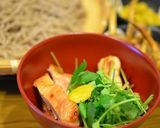 年越しそばにも！簡単に『鶏せいろ蕎麦』作り方5写真