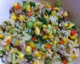 超簡単...丼で...野菜のヘルシー炒飯作り方18写真