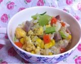 超簡単...丼で...野菜のヘルシー炒飯作り方21写真