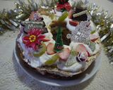 リース風☆パリブレストのXmasケーキ♡作り方29写真
