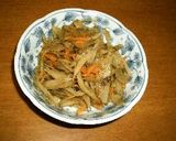 きんぴらごぼう作り方5写真