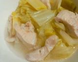 ＊白菜とネギのウェイパー煮＊作り方4写真