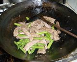 パイナップル牛モモ肉アスパラパプリカ作り方9写真