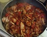 鶏肉のトマト煮込み作り方5写真