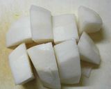 聖護院大根とパンチェッタのスープ煮作り方1写真