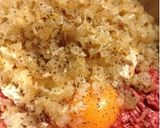 目玉焼きのせハンバーグ☃作り方2写真