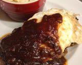 目玉焼きのせハンバーグ☃作り方7写真