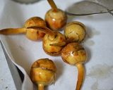 おせち料理☆超簡単｢くわいの素揚げ｣作り方3写真