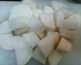元魚屋が教える…鮪のアラと大根の煮物作り方1写真