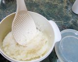 炊飯器に乗せるだけ★塩きなこおはぎ作り方3写真