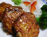 鶏ひき肉で和風ハンバーグ♪作り方9写真
