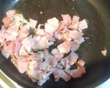 パパッとクリームパスタ♪作り方2写真