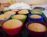 混ぜるだけノルウェー式バニラカップケーキ作り方7写真