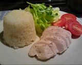 シンガポールチキンライス(海南鶏飯)作り方7写真