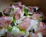 野菜と豚肉のミルフィーユ鍋作り方2写真