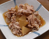 簡単!豚肉と大根の煮付け作り方6写真