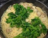 ホタテと菜の花のパスタ☆作り方5写真