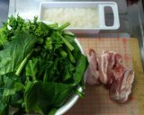 さっぱり＊ほうれん草と豚ばら肉のみぞれ煮作り方1写真