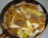 パパのすき焼きうどん作り方6写真