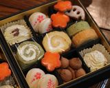 抹茶とホワイトチョコのぐるぐるロール♥作り方21写真
